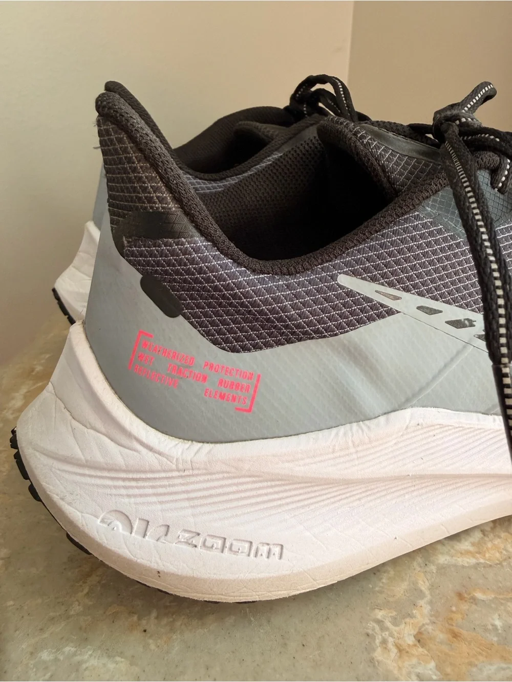 Nike Air Zoom Winflo 7 Shield Obsidian Mist Running Shoes Men’s Size 11.5